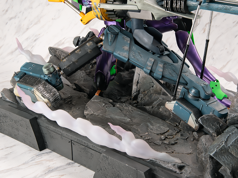 ヱヴァンゲリヲン新劇場版 ヤシマ作戦 初号機  プレミアムメタリックカラー版  スタチュー 画像21