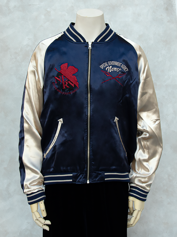 エヴァンゲリヲン新劇場版 <br>オリジナル リバーシブルスカジャン “龍と初号機” ×”夜桜と綾波レイ”（オリエンタルブランド錦） 画像12